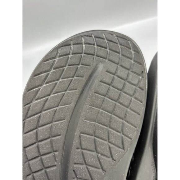Oofos Ooriginal Slide Sandals Black M6 W8 Recovery Footwear - Picture 7 of 10